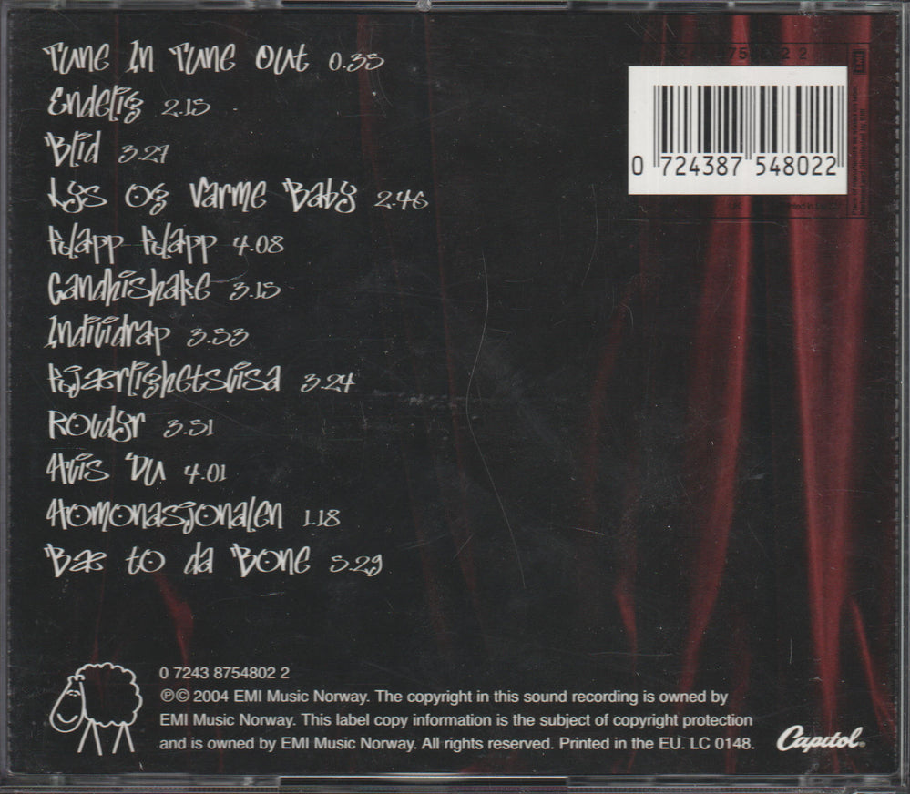 Are og Odin - Bæ To Da Bone (2004) CD