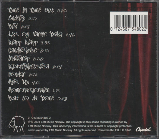 Are og Odin - Bæ To Da Bone (2004) CD