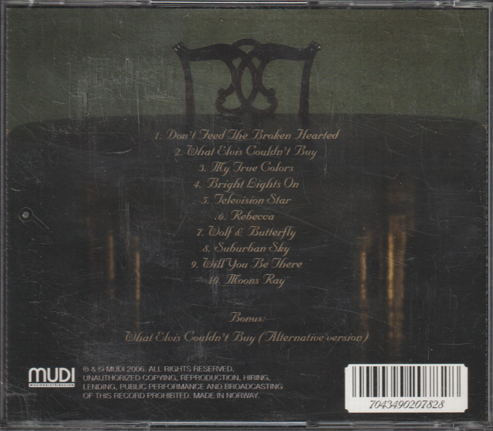 Åge Sten Nilsen - Wolf & Butterfly (2006) CD