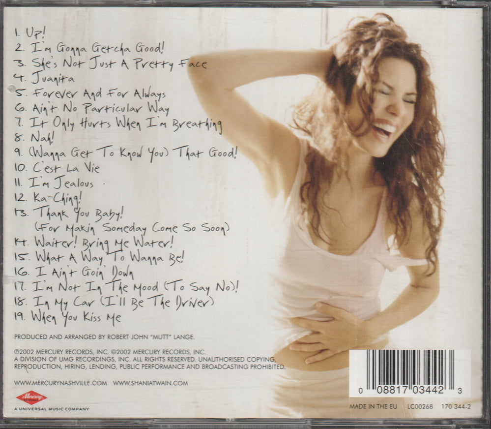 Shania Twain - Up! (2002) CD