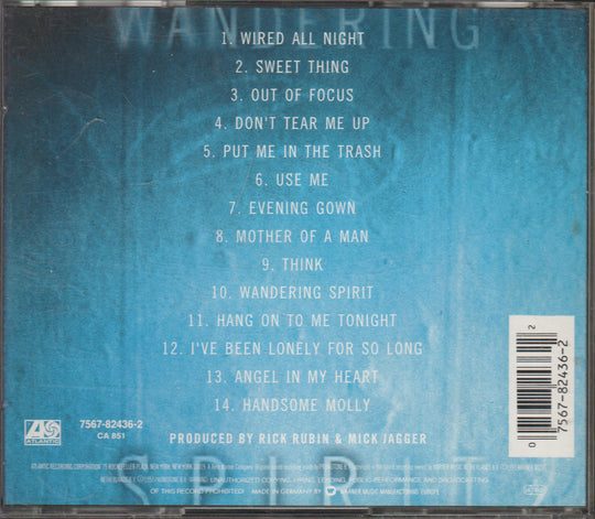 Mick Jagger - Wandering Spirit (1993) CD