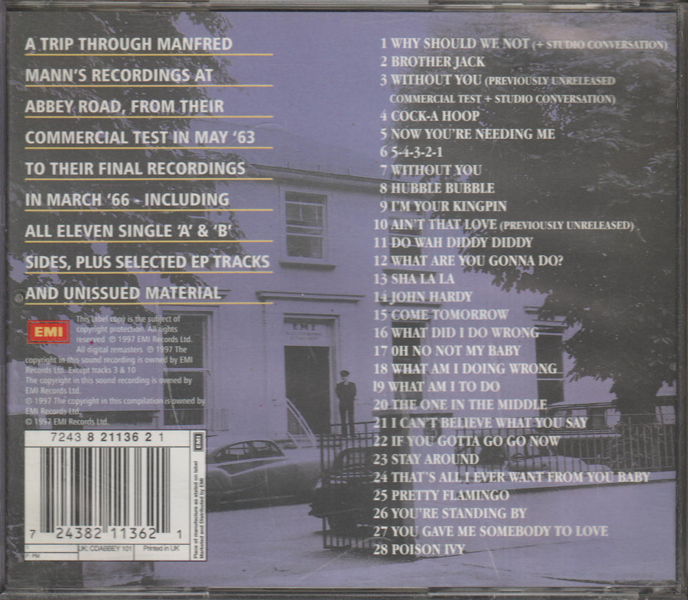 Manfred Mann - At Abbey Road 1963 to 1966 (1997) CD