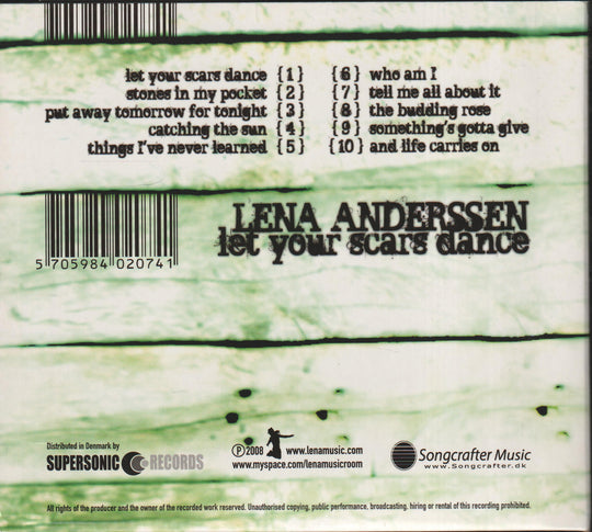Lena Anderssen - Let Your Scars Dance (2007) CD
