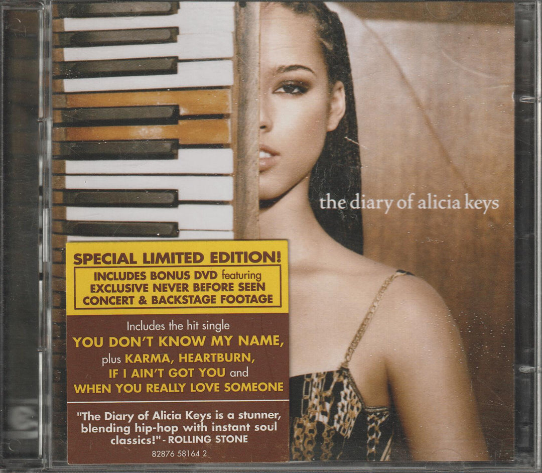 Alicia Keys – The Diary of Alicia Keys (Limited Edition). 2004. CD + bonus-DVD.