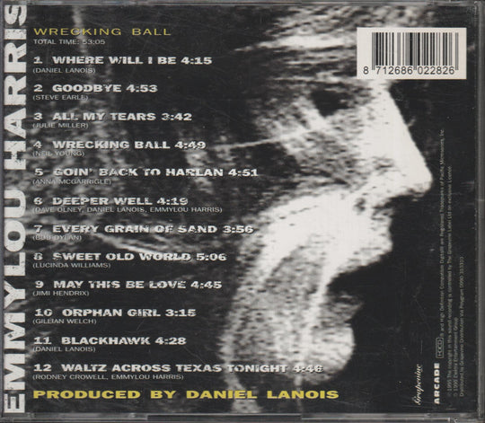 Emmylou Harris – Wrecking Ball. 1995. CD.