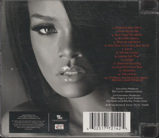 Rihanna – Good Girl Gone Bad: Reloaded. 2008. CD.