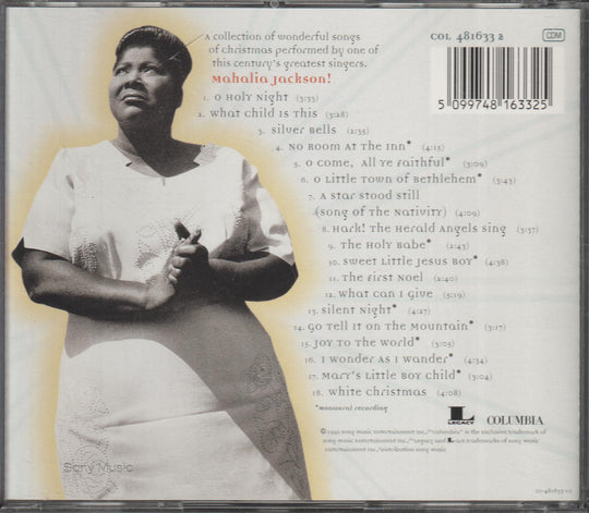 Mahalia Jackson – Mahalia Sings Songs of Christmas!. 1991. CD.