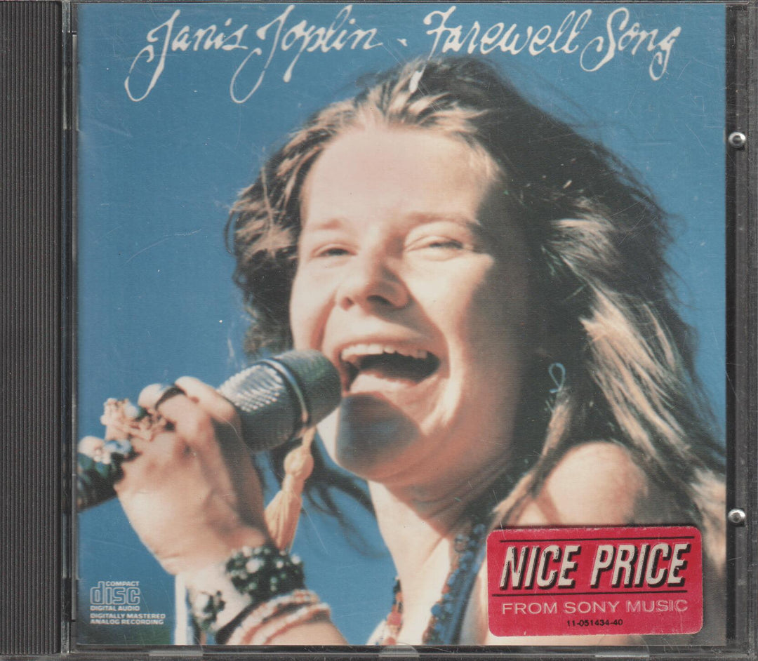 Janis Joplin – Farewell Song. 1982. CD.