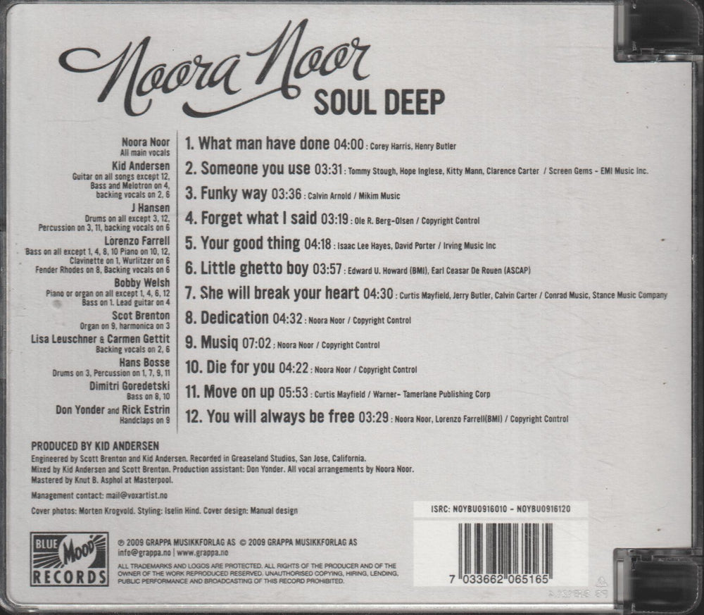 Moorea – Soul Deep. 2002. CD.