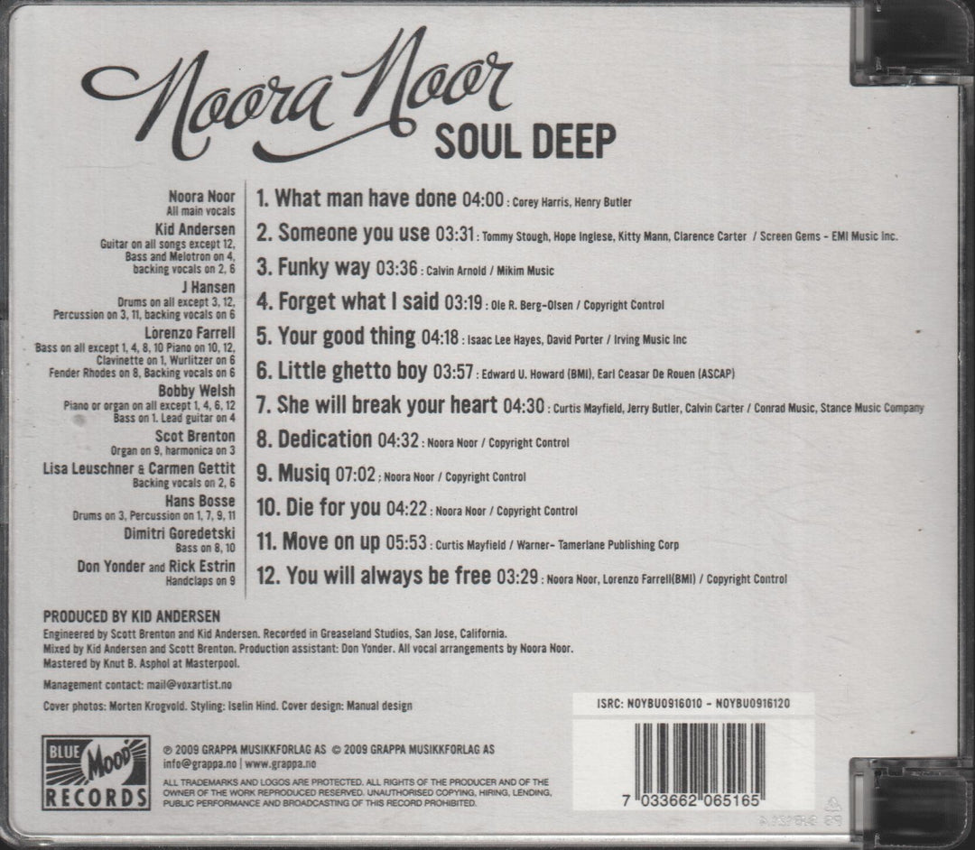 Moorea – Soul Deep. 2002. CD.