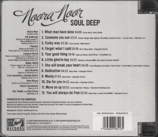 Moorea – Soul Deep. 2002. CD.