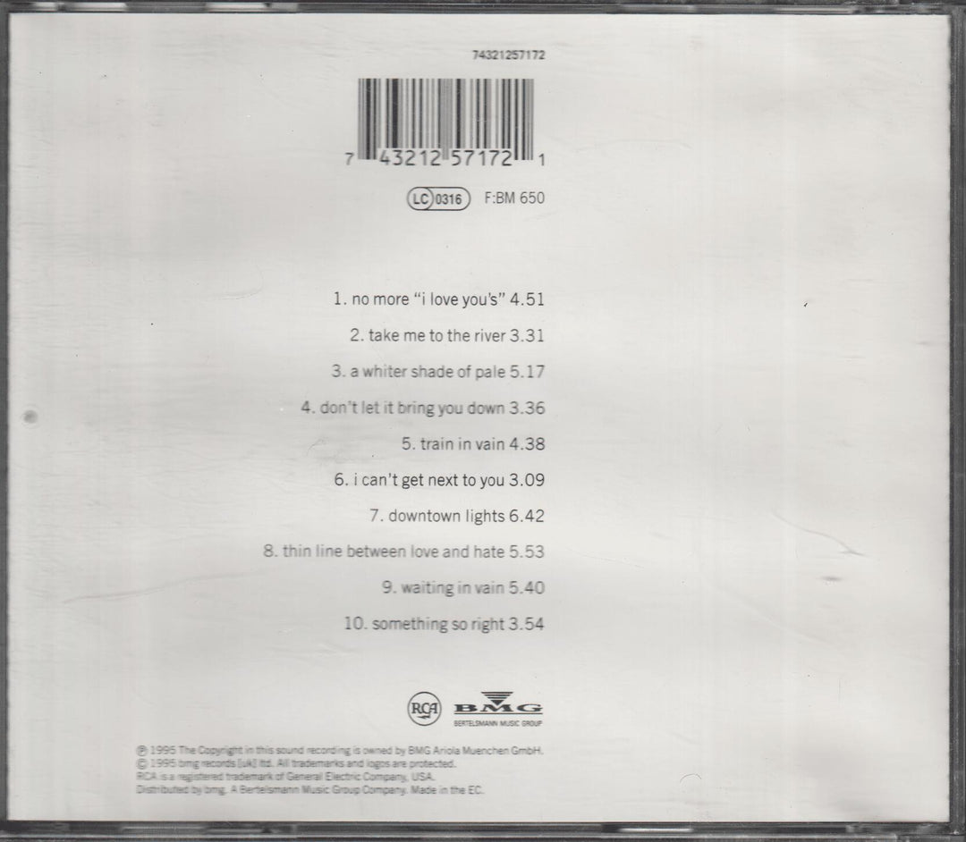 Annie Lennox – Medusa. 1995. CD.