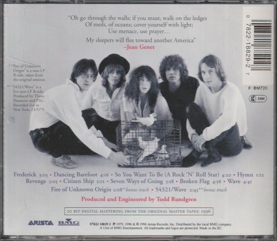 Patti Smith Group – Wave. 1979. CD.