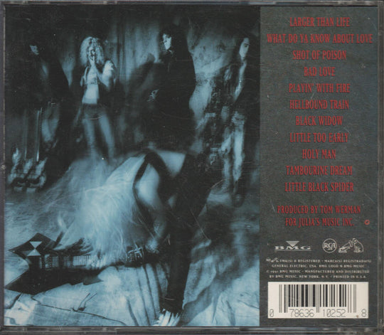 Lita Ford – Dangerous Curves. 1991. CD.