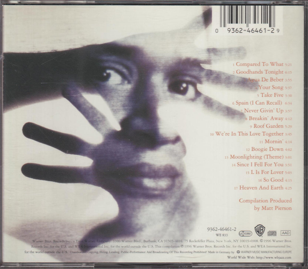 Al Jarreau – Best Of Al Jarreau. 1996. CD.