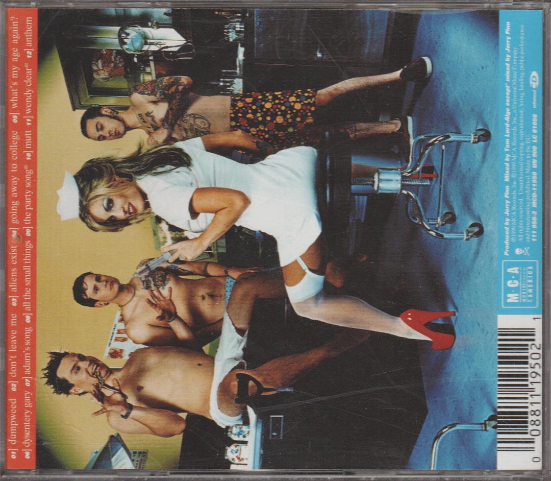 blink-182 – Enema of the State. 1999. CD.