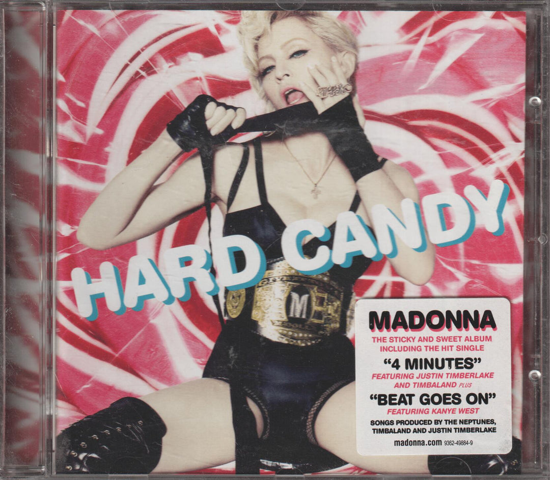 Madonna – Hard Candy. 2008. CD.