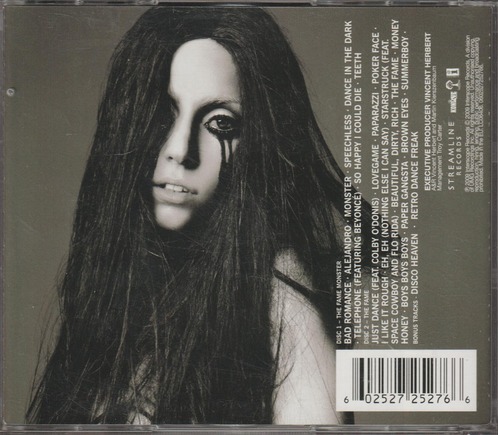 Lady Gaga – The Fame Monster. 2009. 2CD.