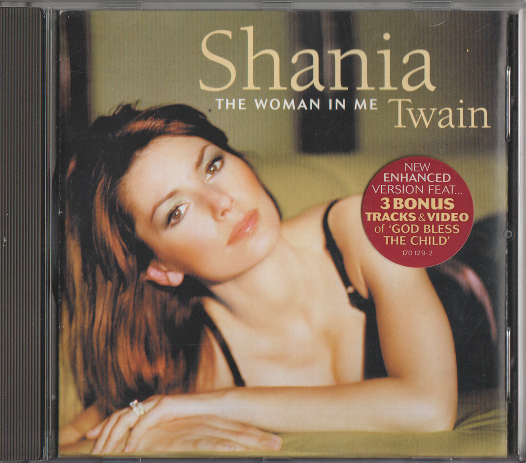 Shania Twain - The Woman in Me. 1995. CD.