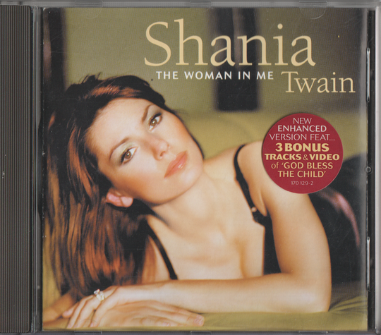 Shania Twain - The Woman in Me. 1995. CD.