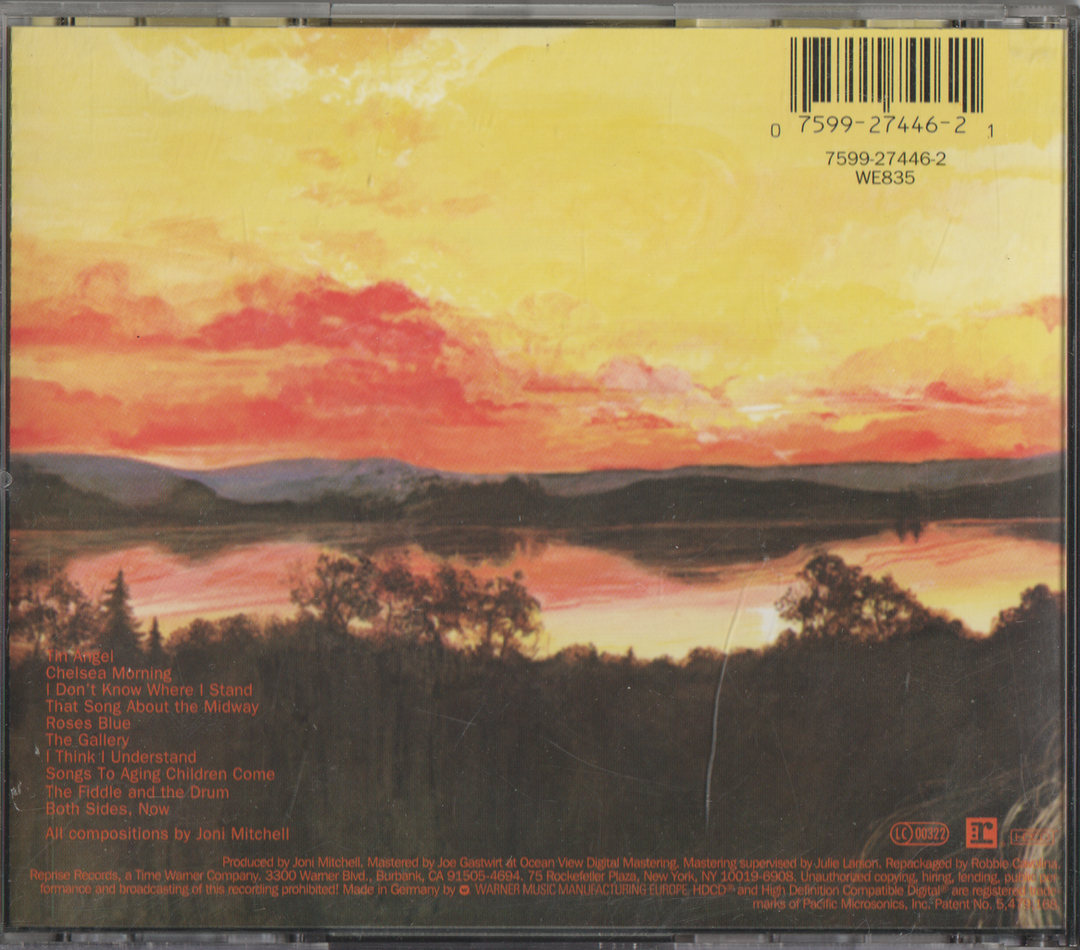 Joni Mitchell - Clouds. 1969. CD.