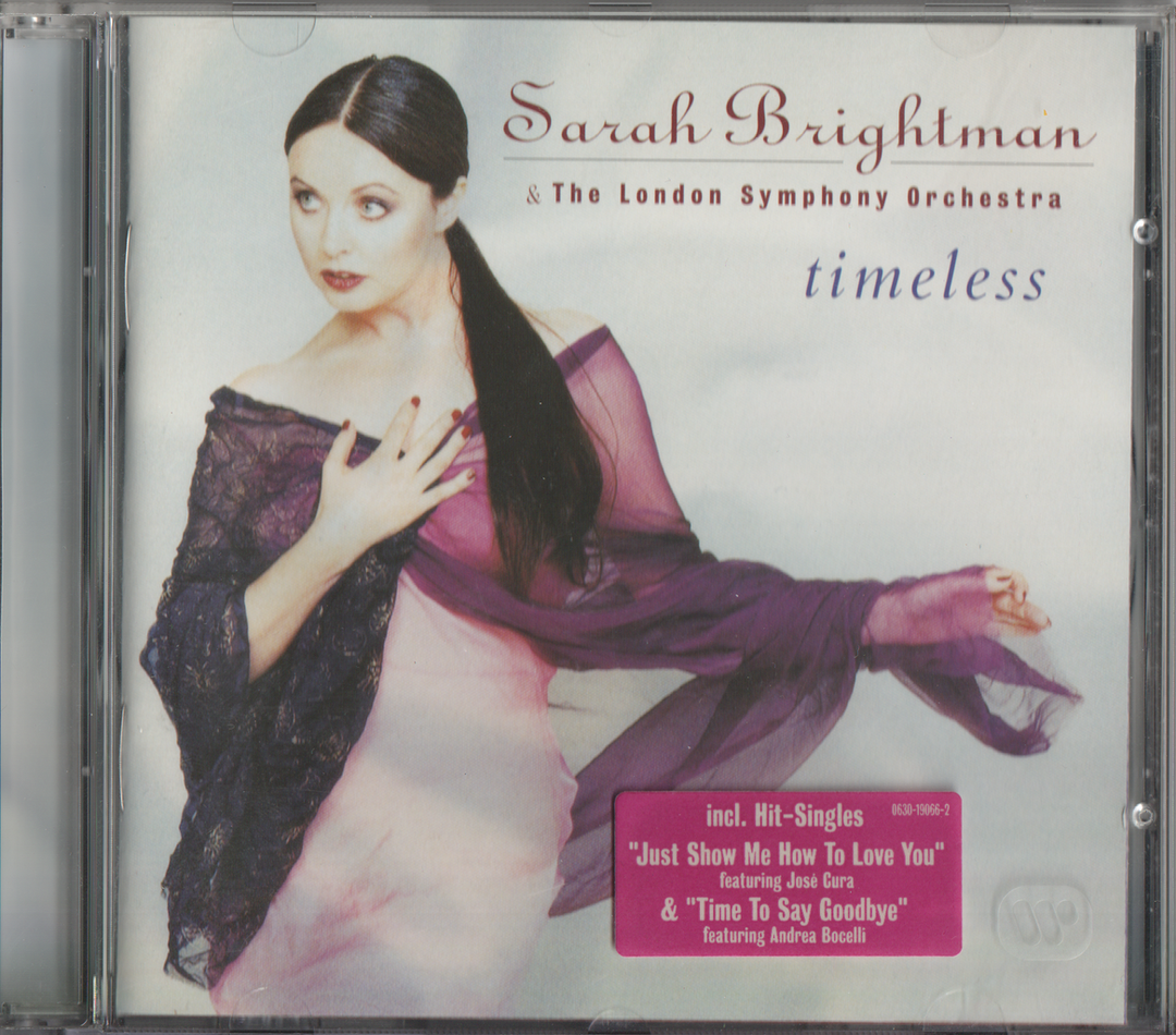 Sarah Brightman & The London Symphony Orchestra - Timeless. 1997. CD.