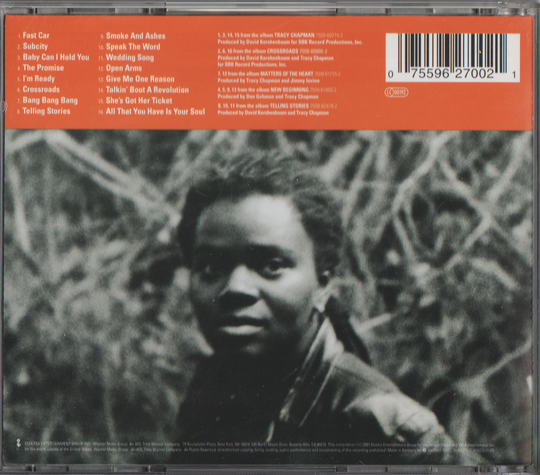 Tracy Chapman - Collection. 2001. CD.