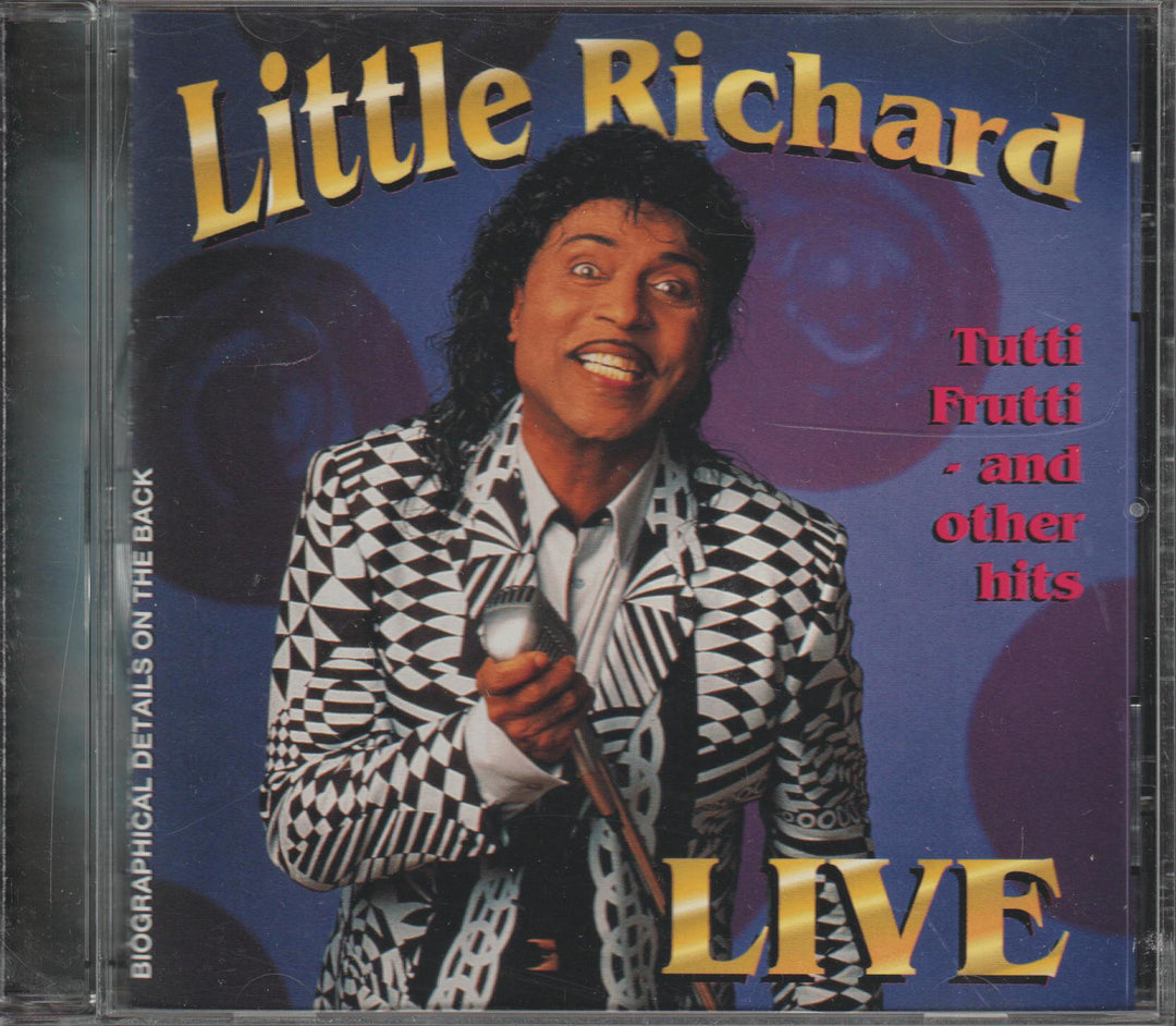 Little Richard - Live: Tutti Frutti and Other Hits. CD.