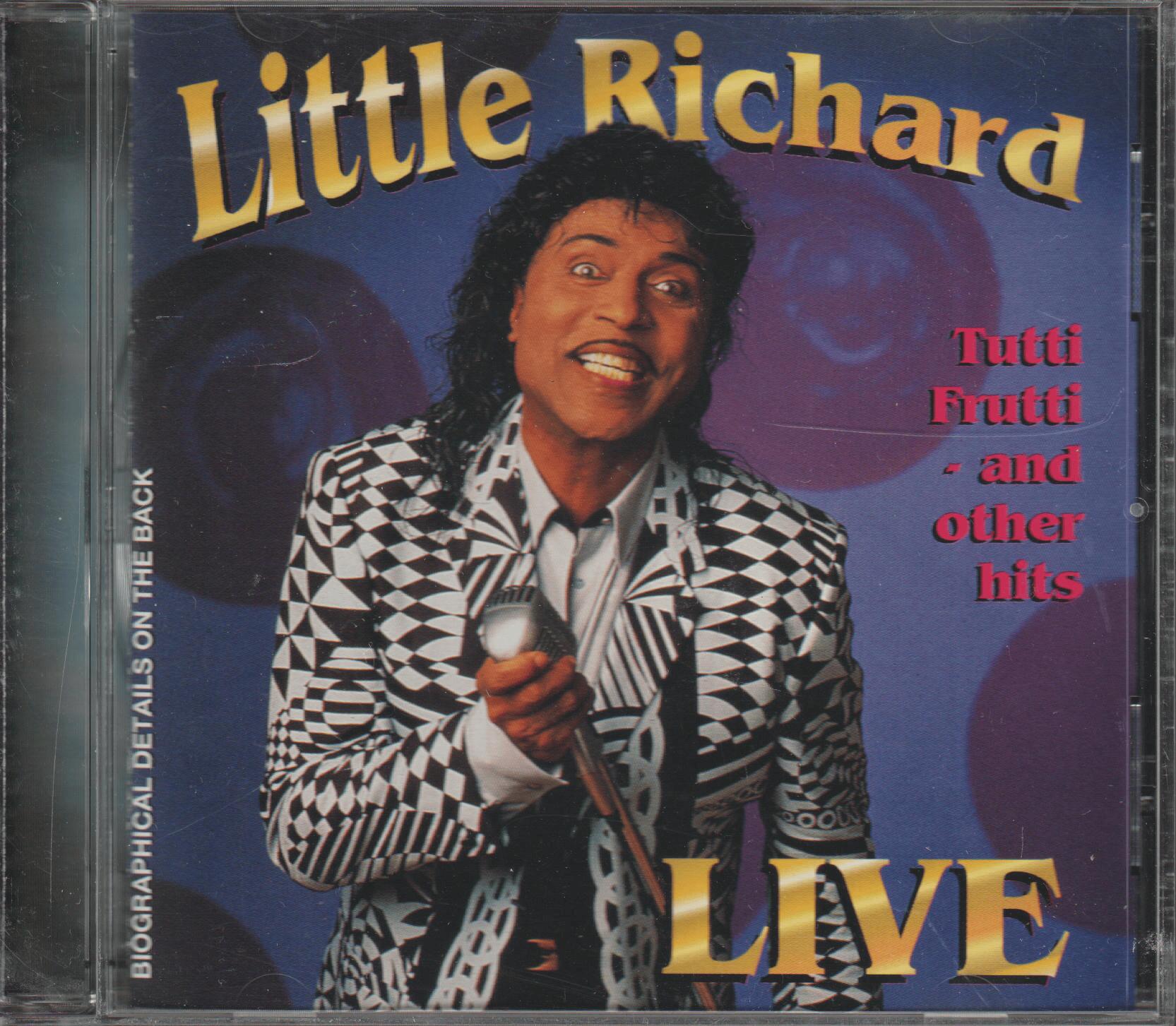 Little Richard - Live: Tutti Frutti and Other Hits. CD.