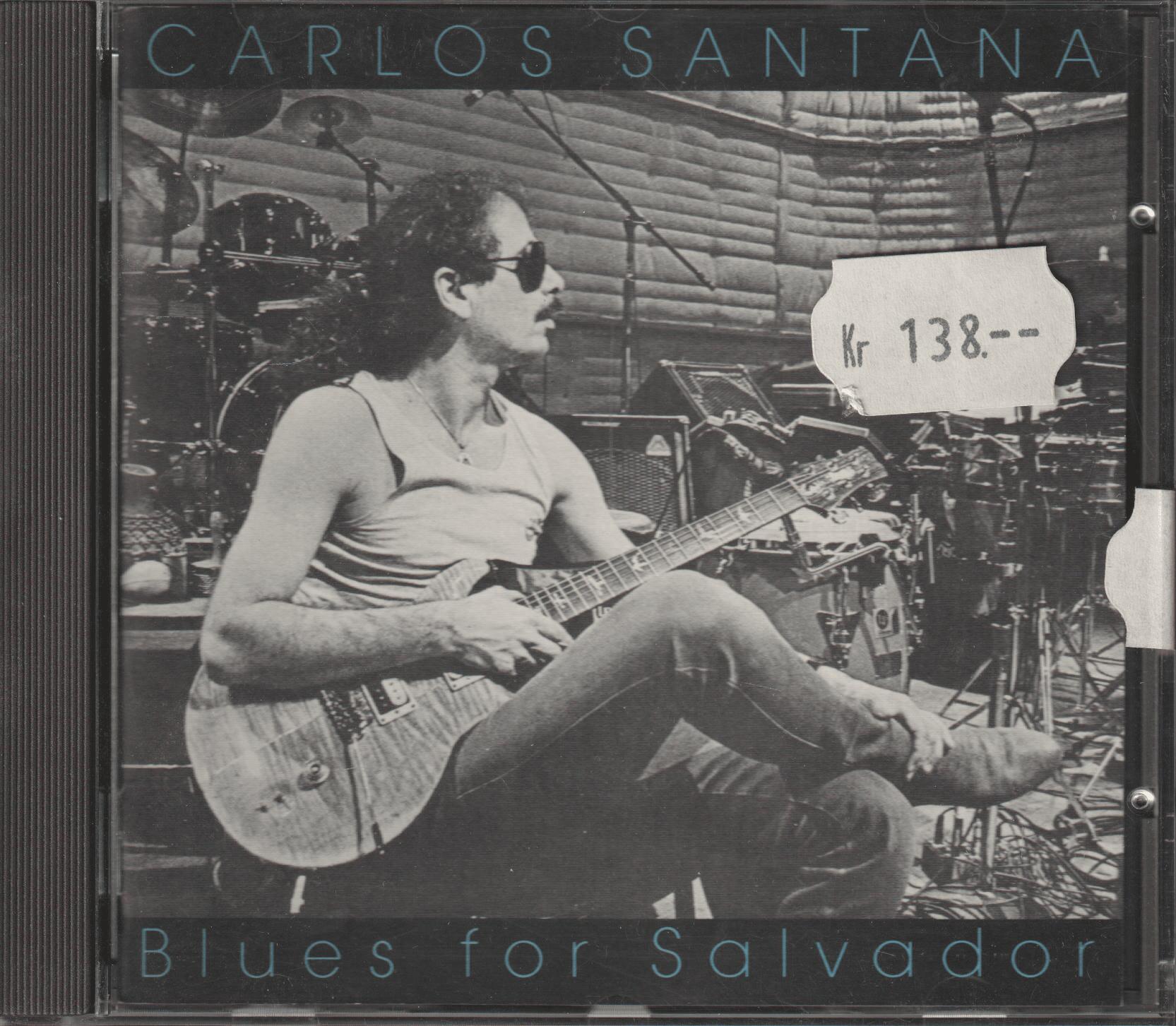 Carlos Santana - Blues for Salvador. 1987. CD.