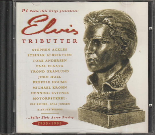 Diverse Artister - Elvístributt: ...hyller Elvis Aaron Presley 1935-1995. 1995. . CD.