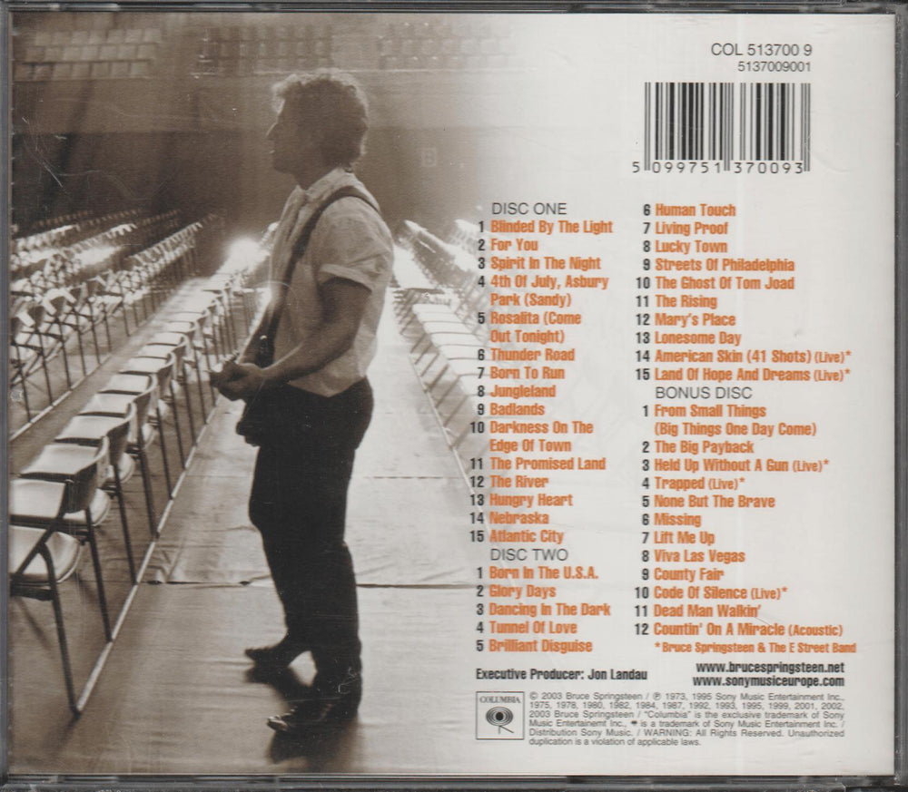 Bruce Springsteen - The Essential Bruce Springsteen. 2003. . CD.