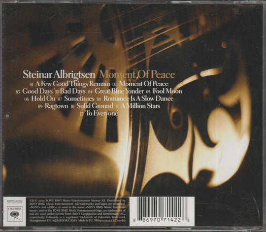 Steinar Albrigtsen - Moment Of Peace. 2007. . CD.
