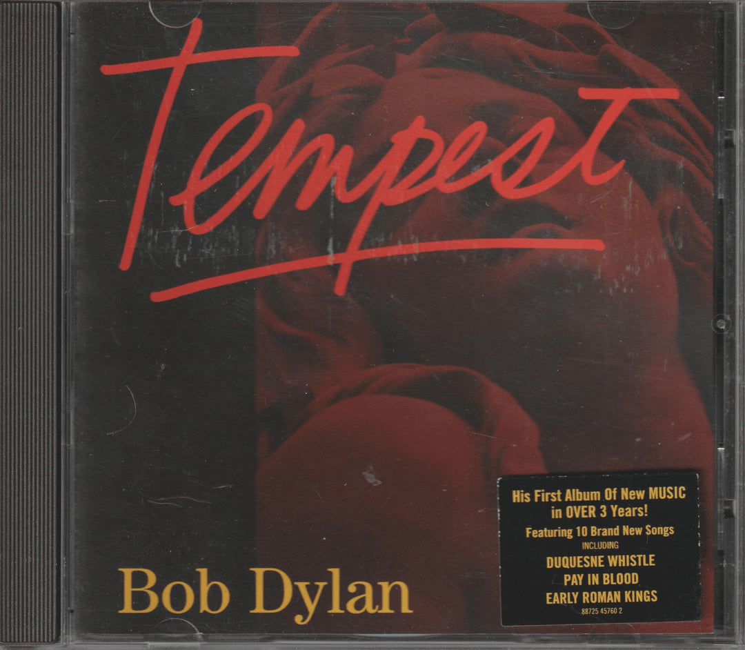 Bob Dylan - Tempest. 2012. . CD.
