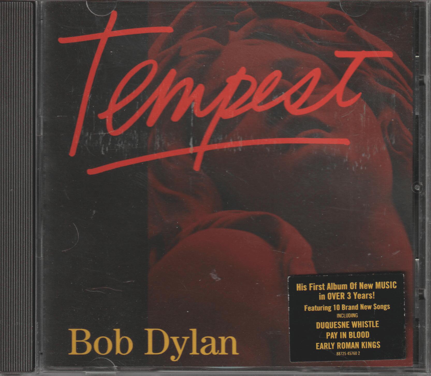 Bob Dylan - Tempest. 2012. . CD.