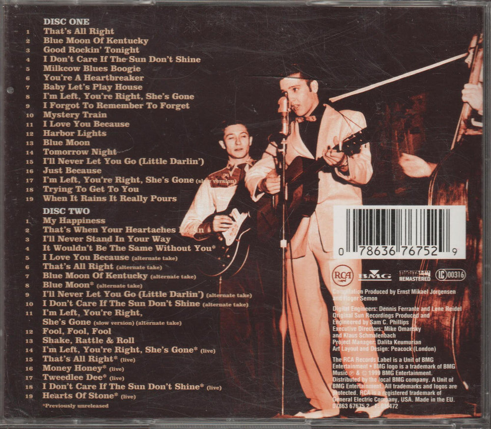 Elvis Presley - Sunrise. 1999. . CD.