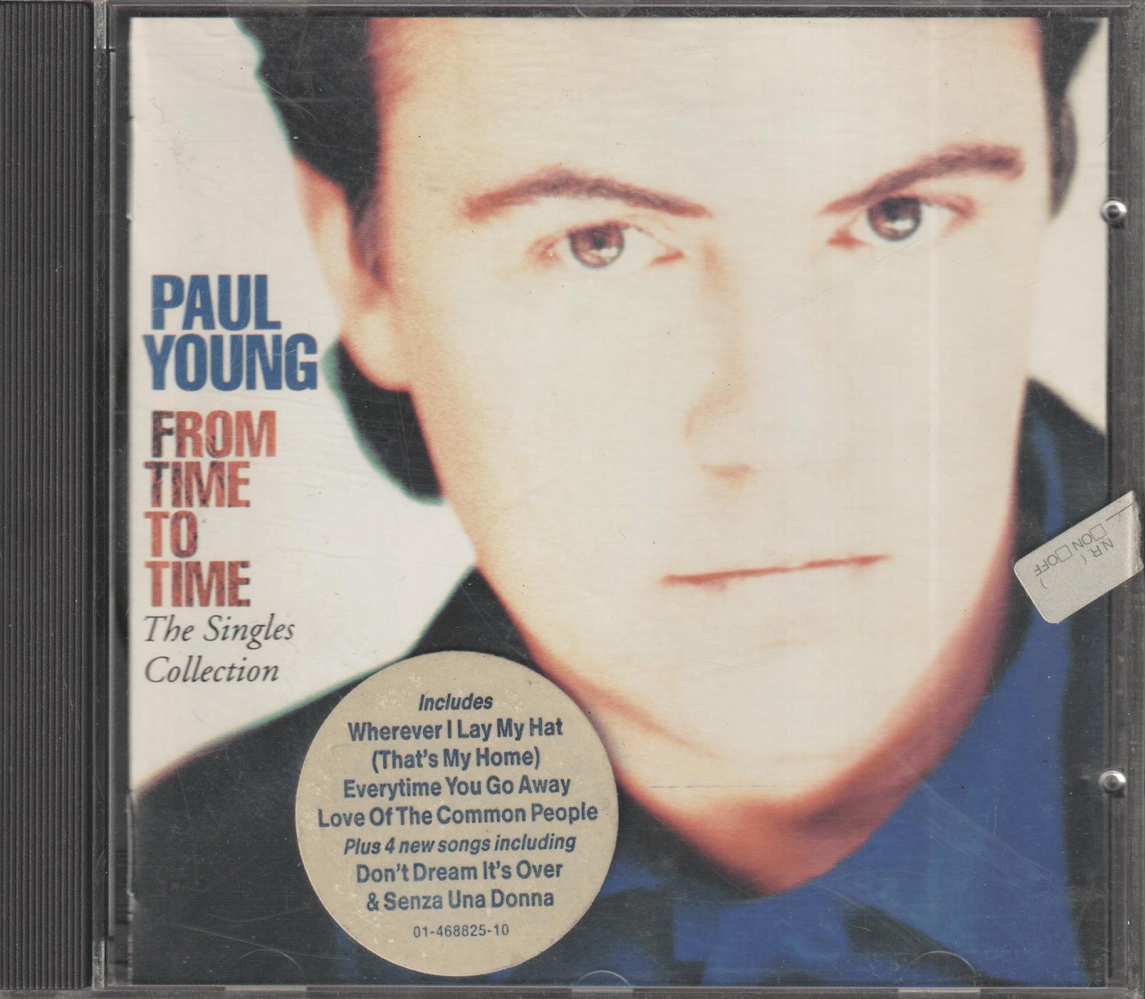 Paul Young - From Time To Time - The Singles Collection. 1991. . CD.