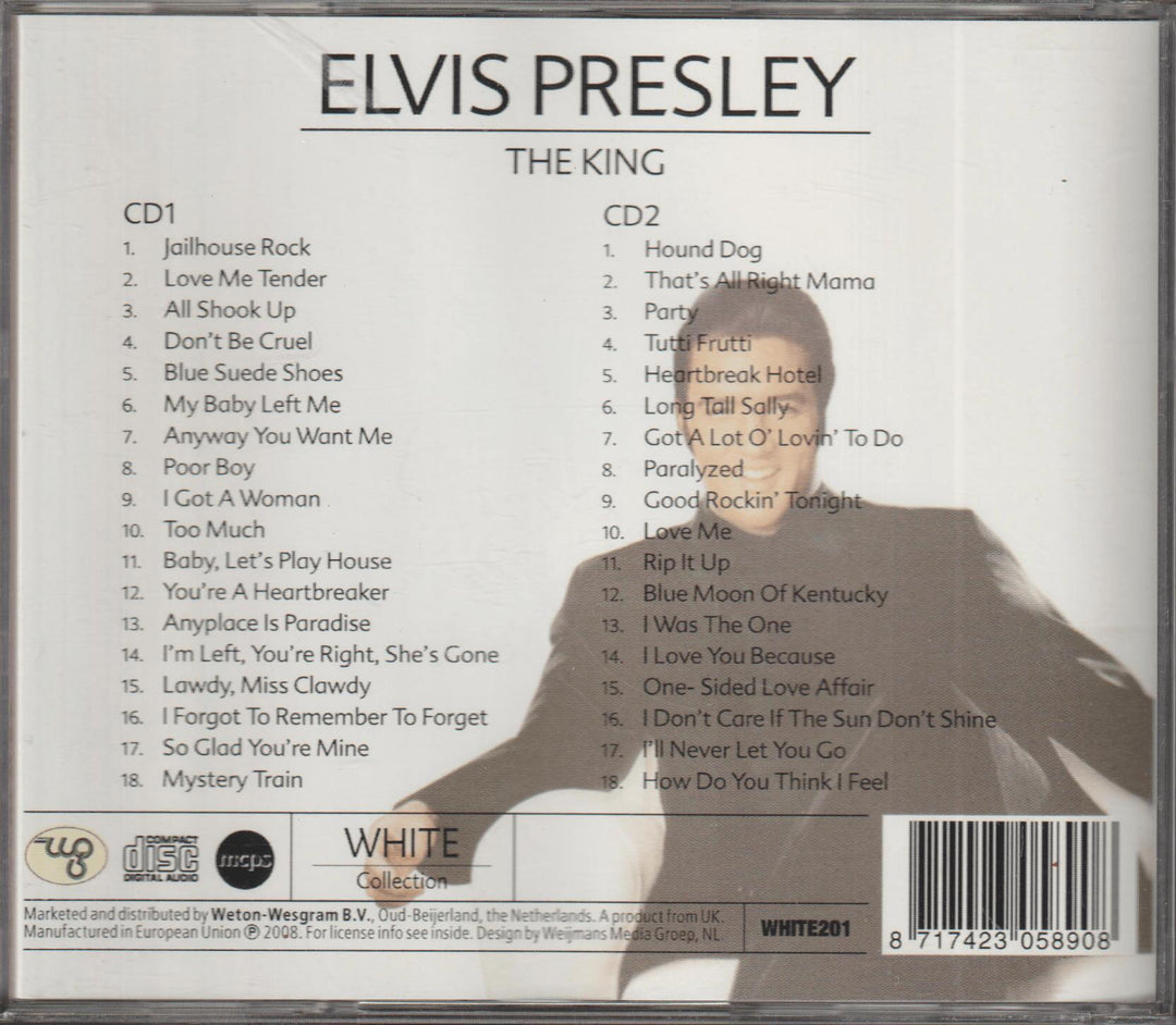 Elvis Presley - The King. 2007. . CD.