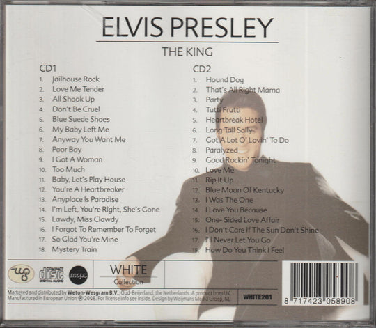 Elvis Presley - The King. 2007. . CD.