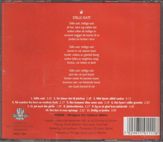 SKRUK - Stille natt. 1991. . CD.