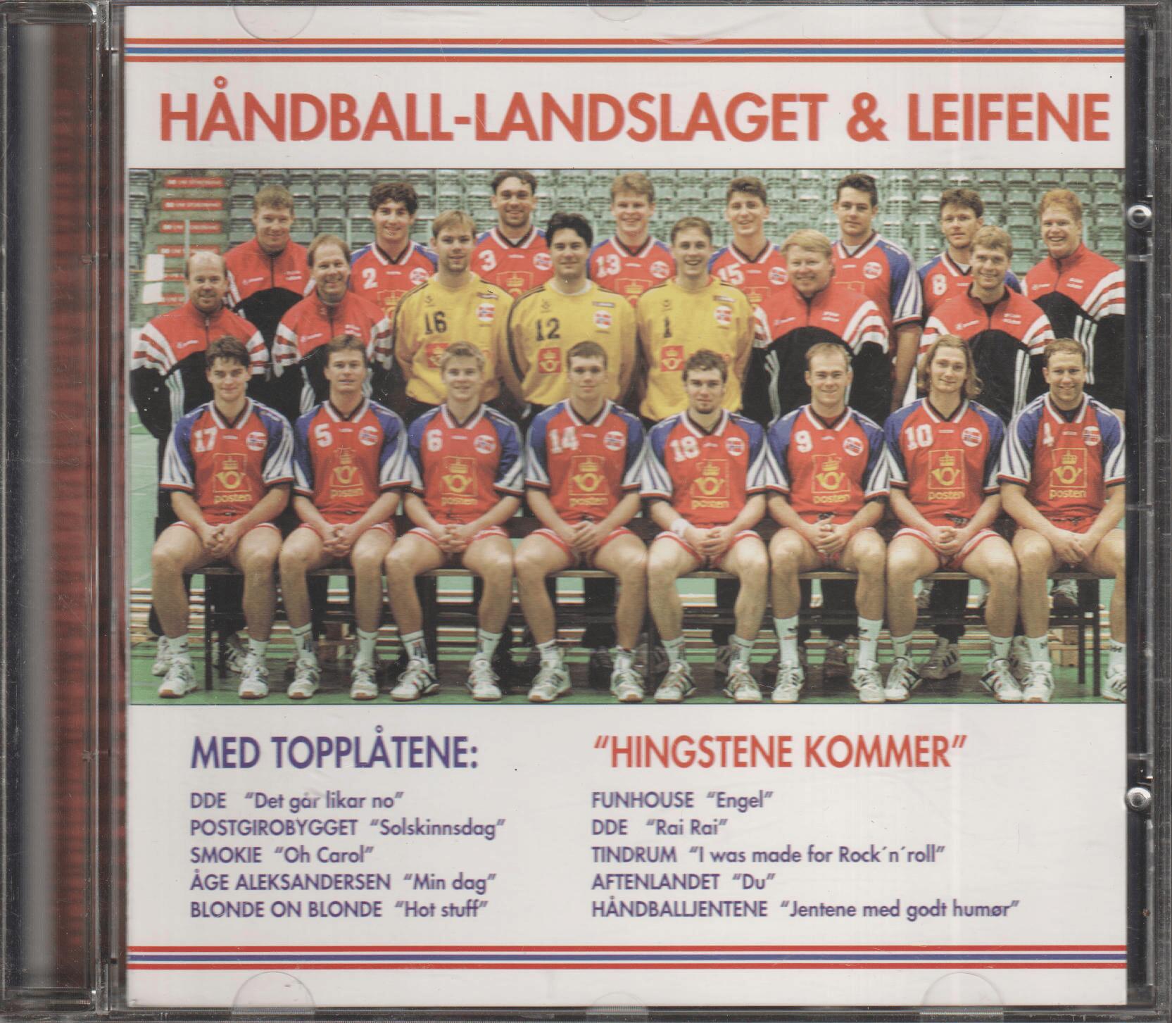 Håndball-landslaget & Leifene - Hingstene kommer. 1997. . CD.
