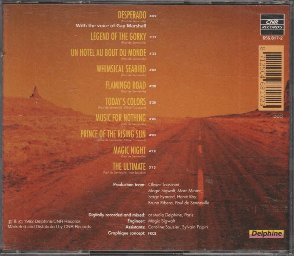Richard Clayderman - Desperado. 1993. . CD.