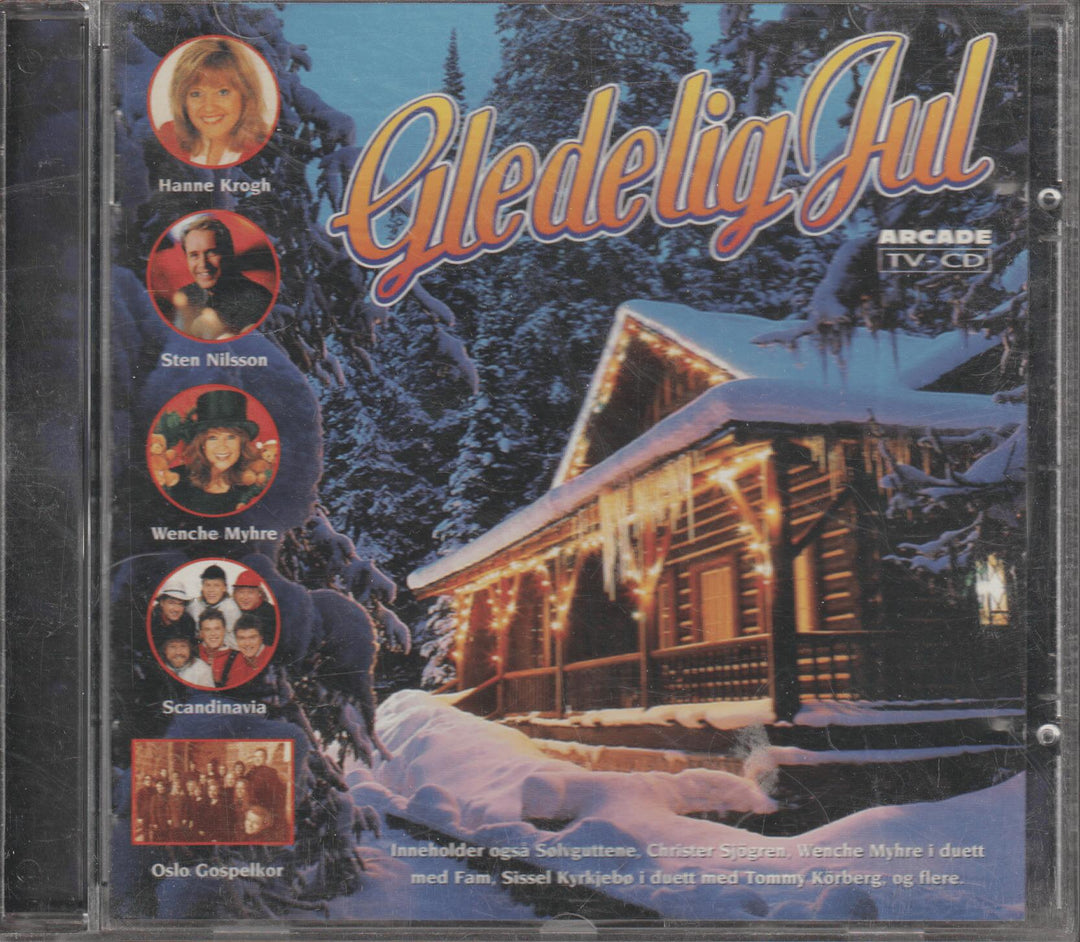 Diverse Artister - Gledelig Jul. 1996. . CD.