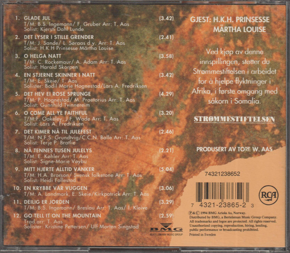 Oslo Gospel Choir - Tusen julelys. 1992. . CD.