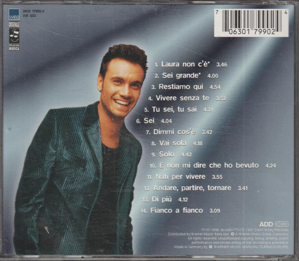 Nek - Lei, gli amici e tutto il resto. 1997. . CD.