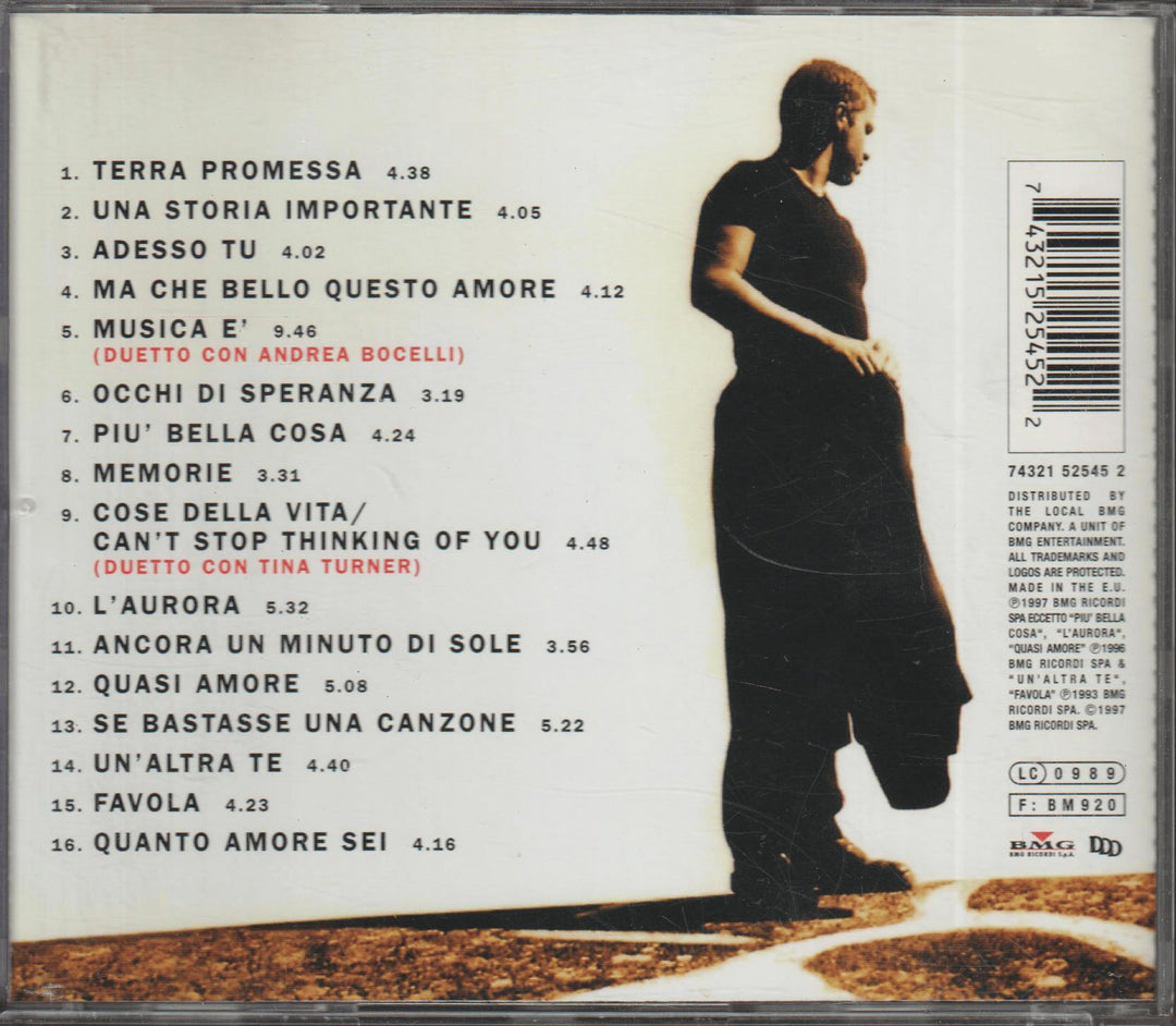 Eros Ramazzotti - Eros. 1997. . CD.