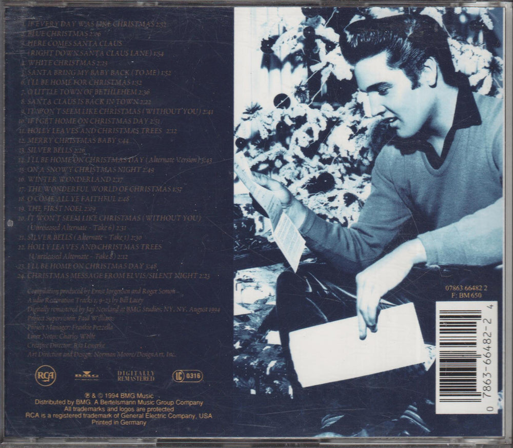 Elvis Presley - If Every Day Was Like Christmas. 1994. . CD.