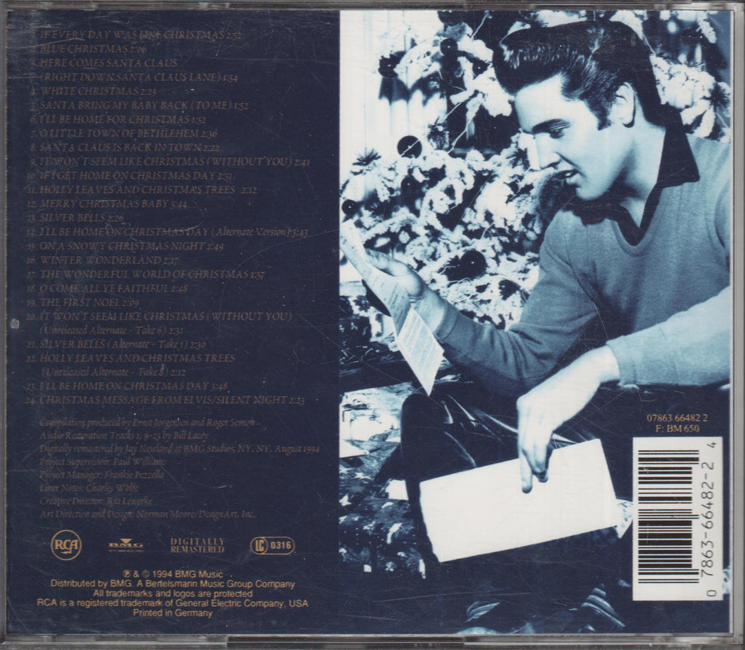 Elvis Presley - If Every Day Was Like Christmas. 1994. . CD.