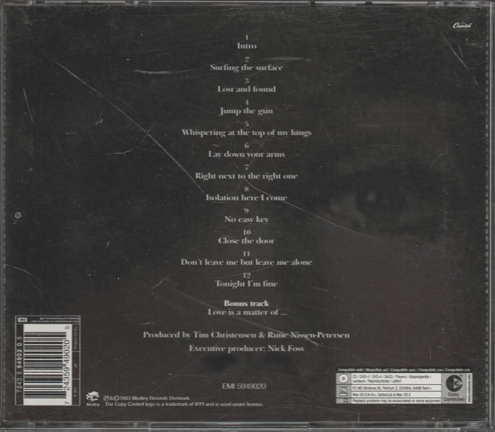 Tim Christensen - Honeyburst. 2003. . CD.