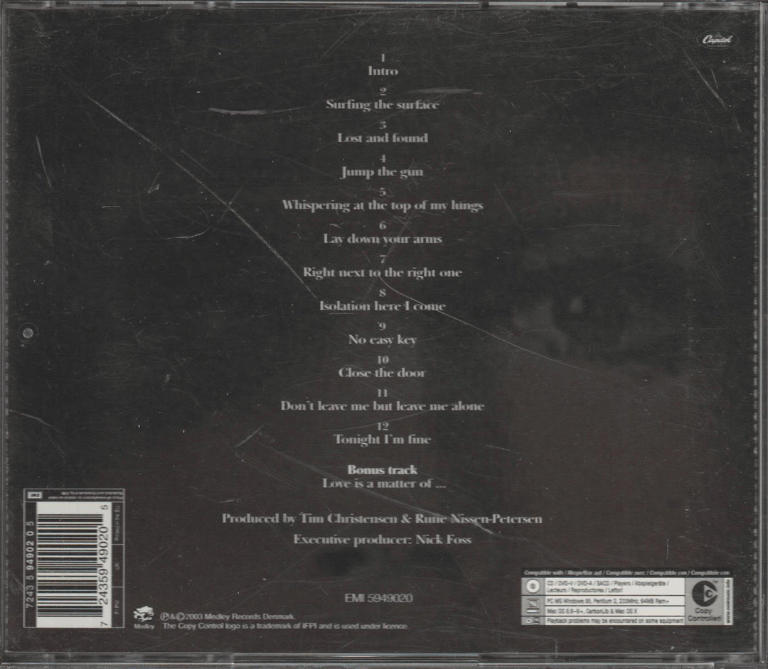 Tim Christensen - Honeyburst. 2003. . CD.